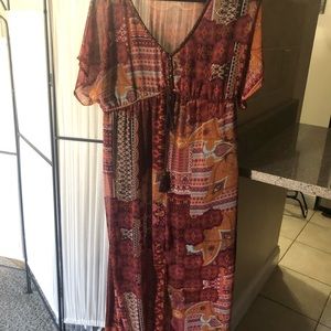 BOHO STYLE DRESS